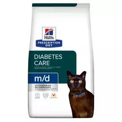 Сухий лікувальни корм Хіллс Hills PD Diabetes/Weight m/d корм для котів 3 кг при цукровому діабеті та ожирінні