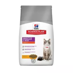 Сухий корм для котів hill's Science Plan Feline Adult Sensitive Stomach & Skin Chicken 1,5 кг