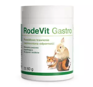 Вітамінно-мінеральна добавка для гризунів і кроликів Dolfos RodeVit Gastro, 60 г