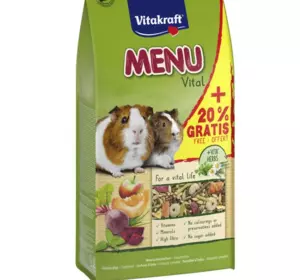 Корм для морських свинок Vitakraft "Premium Menu Vital" 1 кг + 20 %