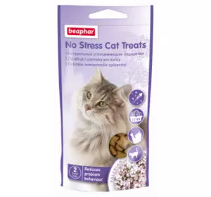 Beaphar No Stress Cat Treats 35г м'ясні подушечки для зняття стресу у котів