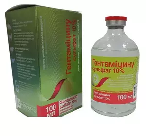Гентаміцин-10% 100 мл O.L.KAR