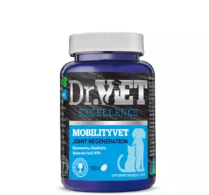 Вітамінно-мінеральна добавка Dr.Vet Mobilityvet Мобілітівет для собак та котів 100 таблеток