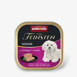 Вологий корм Animonda Vom Feinsten для старіючих собак, з птицею і ягням, 150 г