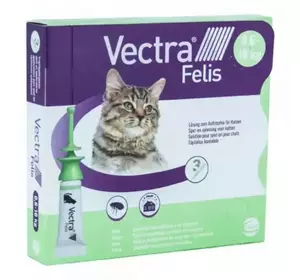 Vectra Феліс (Вектра Феліс) для кішок 0.6 - 10 кг (1 піпетка 0,9 мл), Ceva Франція