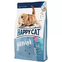 Happy Cat Supreme Junior 4кг-корм для кошенят (птах,лосось)