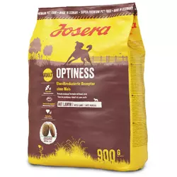 Сухий корм Josera Optiness (Йозера Оптінес) у великих гранулах зі зниженим рівнем білка, 900 г