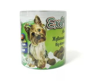 "Exel Pet" - Жувальна гранула від ектопаразитів 4-20 кг №15 (Круг)