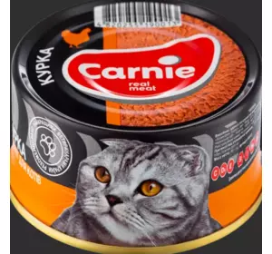 "Carnie Pet Chef"-паштет м'ясний для дорослих котів із куркою, 90 г