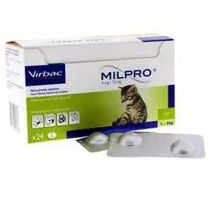 Мілпро Milpro 4 мг/10 мг для кошенят до 2 кг №1 таблетка