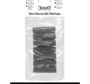 Губка для внутрішнього фільтра Tetra FilterJet 600 Filter Foam