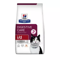 Лікувальний корм для кішок Hills Хіллс PD Digestive Care Feline i/d з куркою 8 кг при розладах шлунково-кишкового тракту
