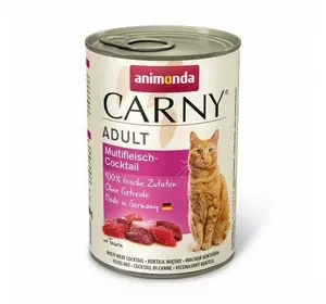 Вологий корм Animonda Carny для дорослих котів, мультим'ясний коктейль, 400 г
