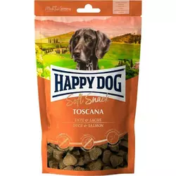 Ласощі Happy Dog Soft Snack Toscana для собак (качка/лосось), 100 г