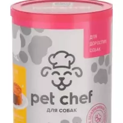 Консерви для собак Пет Шеф Pet Chef паштет м'ясний для дорослих собак з куркою 360 г