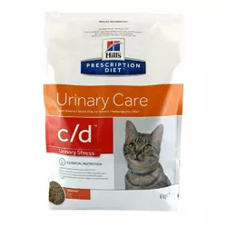 Корм для котів Хіллс Hills PD c/d Multicare Stress з куркою при догляді за сечовидільною системою 3 кг
