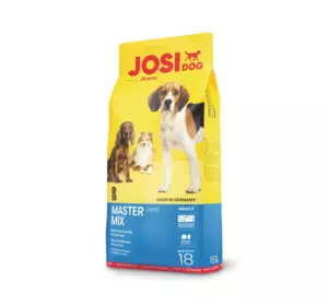 Сухий корм Josera JosiDog Master Mix (ЙозіДог Мастер Мікс) корм для собак мікс різнокольорових крокет, 18 кг