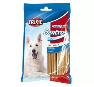 Ласощі для собак Trixie (TX-3173) Denta Fun Dentros для зубів собак з птицею 180 г