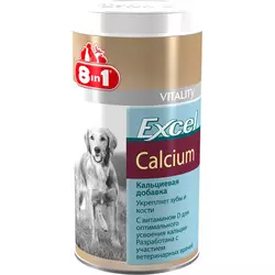 Кальцій 8in1 Excel Calcium для собак таблетки 880 шт