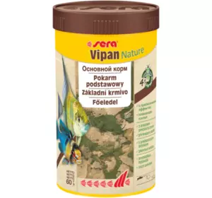 Sera Vipan Nature (Сера Віпан) корм для акваріумних риб усіх видів 250 мл (60г)