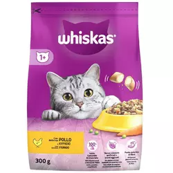 Сухий корм Whiskas (Віскас) для дорослих котів з куркою, 300 г