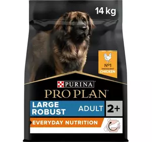 Сухий корм для дорослих собак великих порід Purina Pro Plan Large Robust Everyday Nutrion з куркою 14 кг