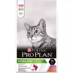 Purina Pro Plan Sterilised 10 кг сухий корм для стерилізованих кішок і котів з качкою