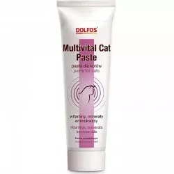 Вітамінно-мінеральна добавка для кішок Dolfos Multivital Cat Paste, 100 г