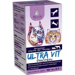 Вітаміни Ультра Віт Протеїн для собак та кішок 0,5 мл 140 шт, Modes