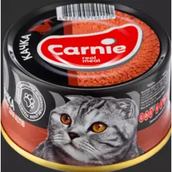 "Carnie Pet Chef"-паштет м'ясний для дорослих котів з качкою, 90 г