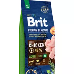 Сухий корм Бріт Brit Premium Dog Adult XL для дорослих собак, 15 кг