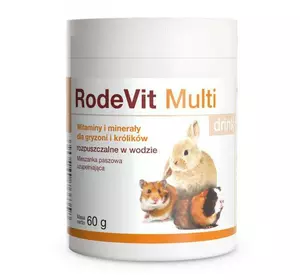 Вітамінно-мінеральна добавка для гризунів і кроликів Dolfos RodeVit Multi, 60 г