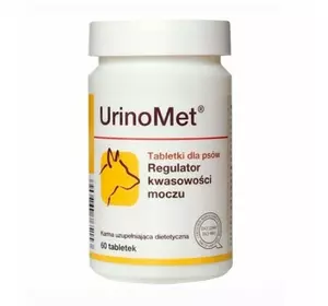 Вітамінно-мінеральна добавка для собак і кішок Dolfos UrinoMet, 60 таб.
