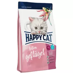 Happy Cat Kitten Geflugel 4кг корм для кошенят з 5 тижнів до 4 місяців