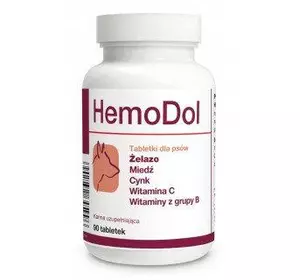 Вітамінно-мінеральна добавка для собак HemoDol 90 таблеток