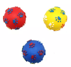 Іграшка вінілова М'яч міна з лапками 7см EV036 ZooMax