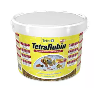 Сухий корм для акваріумних риб Tetra в пластівцях «TetraRubin» 10 л/2,05кг (для всіх акваріумних риб)