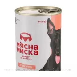 "Pet Chef"-М'ясна миска паштет асорті для дорослих собак, 415 г