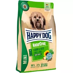 Happy Dog NaturCroq Mini Lamm&Reis сухий корм для собак маленьких порід з ягнятком та рисом, 4 кг