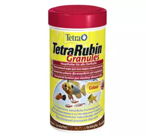Сухий корм для акваріумних риб Tetra в гранулах «TetraRubin Granules» 250 мл (для всіх акваріумних риб)