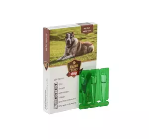 Краплі комплексні протипаразитарні Elite Zoo dog вага 5 - 10 кг (3 ампулы х 1 мл) Продукт