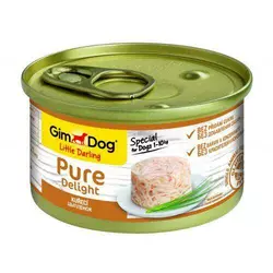 Вологий корм GimDog LD Pure Delight для собак мініатюрних порід, з куркою, 85 г