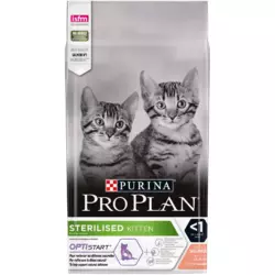 Purina Pro Plan Sterilised Kitten 1,5 кг корм для кошенят