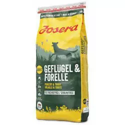 Сухий корм Josera Geflugel & Forelle (Йозера Домашня птиця і форель) беззерновий для дорослих собак 15 кг