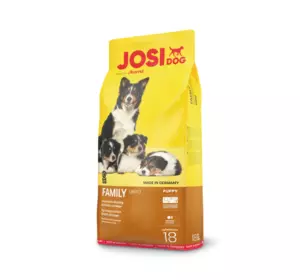 Сухий корм Josera JosiDog Family (ЙозіДог Фемілі) для цуценят, вагітних і годуючих собак, 18 кг