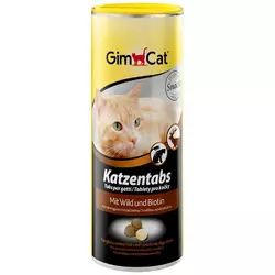 Витамины Gimborn GimCat Katzentabs Дичь и биотин 710 таблеток