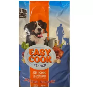 Easy cook- корм для дорослих собак м'ясне асорті 10 кг
