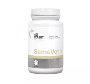 Харчова добавка Vet Expert SemeVet (СемеВет) для самців собак для покращення репродуктивної функції, 60 шт