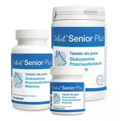 Вітамінно-мінеральна добавка Dolvit Senior Plus Mini для літніх собак, 90 таблеток