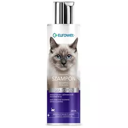 Шампунь для кішок з вітаміном Е та олією лаванди 200 мл (Shampoo for cats) Eurowet